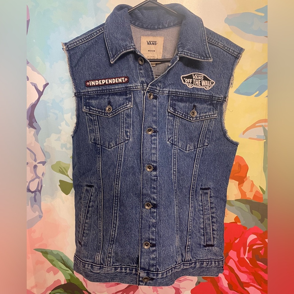 Vans X Independent Denim Vest: #*X!!! Hot! Off The Wall